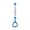 Blue, variant on Water Spray Showerhead Toy for Pool Parties Water Festivals Concerts Family Gatherings Outdoor Summer Activities