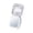 White, variant on Jubipavy Portable Mirror Fan, 3-Speed USB Rechargeable Mini Fan with Makeup Mirror & Lanyard, 4 Colors