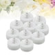 thumbnail image 4 of 36 velas eléctricas parpadeantes con núcleo transparente, sin llama, LED, para decoración (luz blanca), 4 of 6