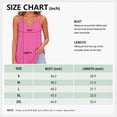 thumbnail image 5 of Tank Tops for Women Double Spaghetti Strap V Neck Eyelet Sleeveless Camisole Shirts Loose Fit Summer Casual Tops, 5 of 7