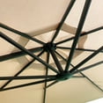 thumbnail image 5 of Garden Winds Replacement Canopy Top Cover Compatible with The Hampton Bay 9119-01569900 11ft Offset Umbrella - Riplock 500, 5 of 13