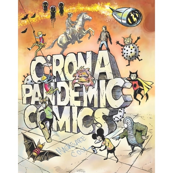 C'Rona Pandemic Comics, (Paperback)