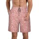 thumbnail image 1 of Balery Rose Gold Glitter Traje de Baño Estilo Hawaiano para Hombre, Shorts de Secado Rápido con Bolsillos-Medium, 1 of 6