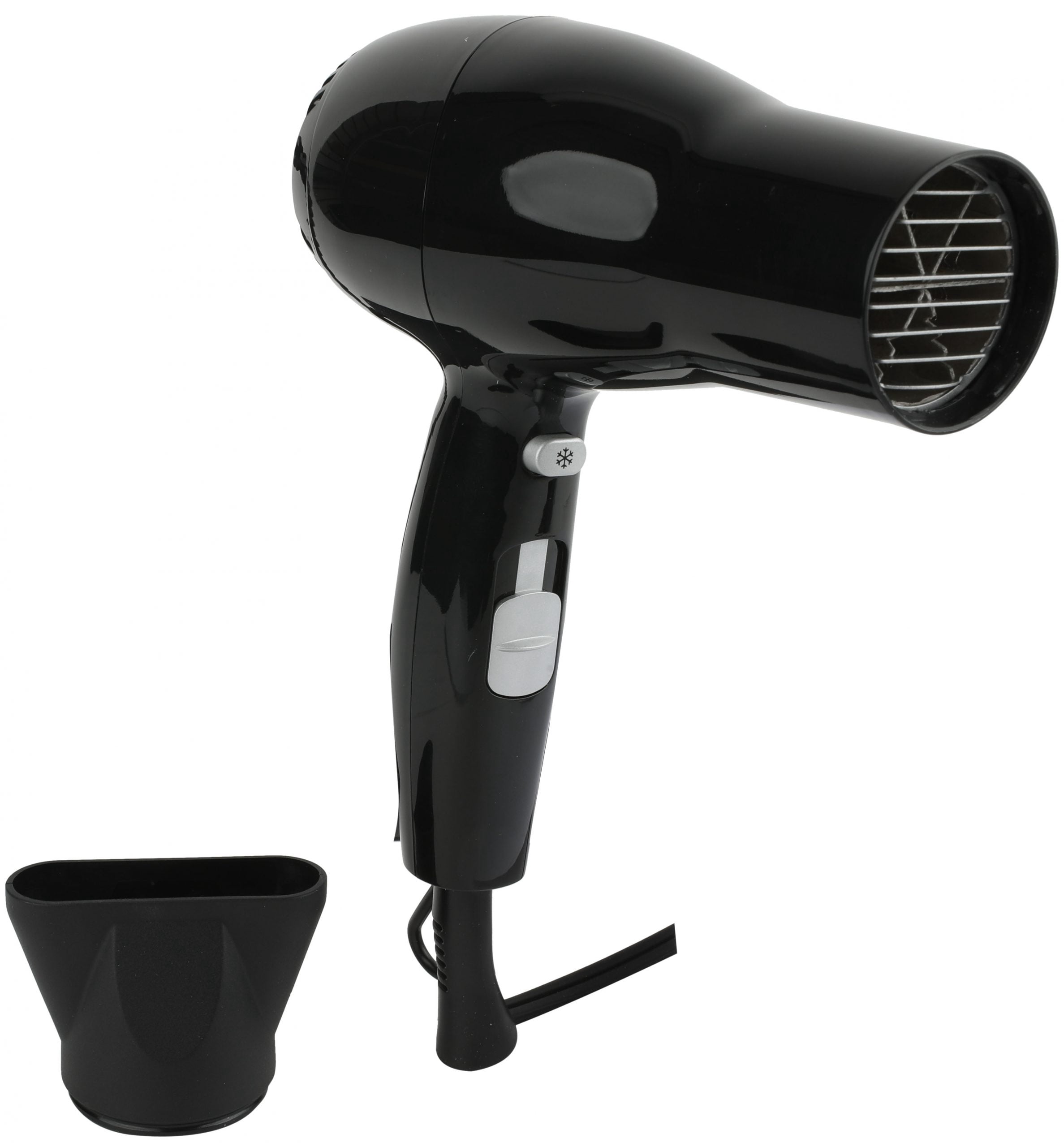Pure High Performance Hair Dryer with 2 Air Settings, and 3 Precise Heat Settings - Black