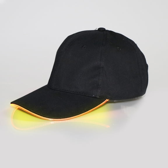 Kelon Unisex LED Luminous Baseball Cap, Outdoor Sunshade Sunscreen Hat, Breathable Mountaineering Headwear, Fashion Casual Sun Visor Caps for Men and Women, One Size Visors