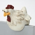 thumbnail image 5 of Fun Chicken Fence Decoration Statue Backyards Suitable For Garden Stairs Resin Patio Hen Ornaments Courtyards, 5 of 24