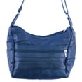 thumbnail image 3 of Women's Leather Medium Cross Body Purse Shoulder Ladies Handbag with Many Pockets, 3 of 6