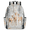 Beige, variant on Jiaoprinted Tropical Forest Rainforest Frog Backpack, Lightweight 15 Inch Laptop Backpack for Men Women, Casual Daypack for Travel Work, Animals Leaves