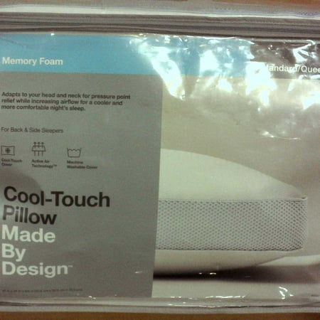 Standard/Queen Cool Touch Memory Foam Bed Pillow - Made By Design™