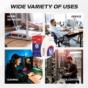 Cables Direct Online 500ft Cat6 Ethernet Cable Bulk – 23AWG Solid CCA UTP, Unshielded, 550MHz, Pull Box, LAN Network Wire, RJ45 Compatible, Indoor Use, High-Speed Internet, Black