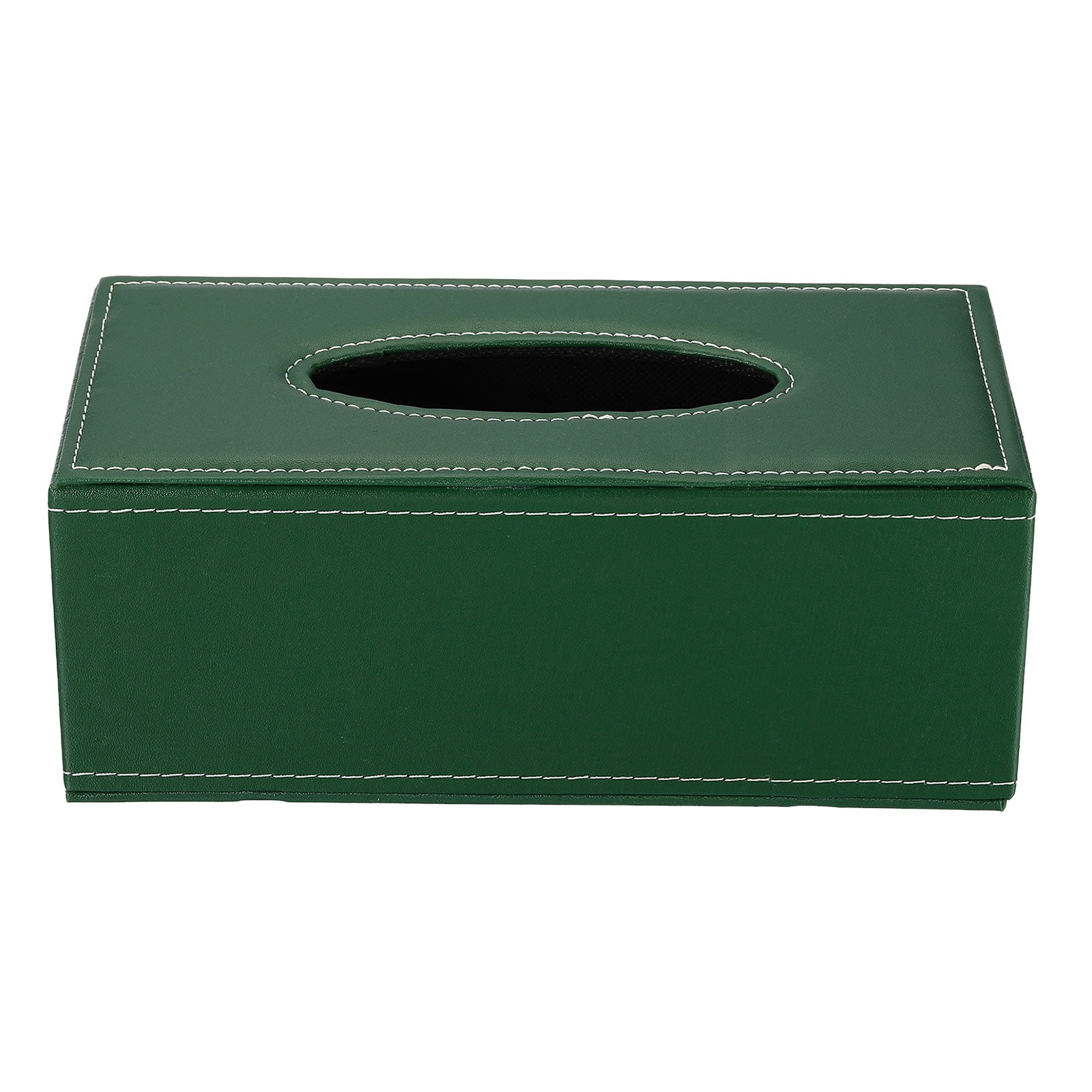 Unique Bargains Tissue Box Cover Napkin Paper Towel Dispenser Holder Green 9.4x4.7x3.7"