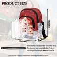 thumbnail image 7 of Xixirimido Small Sling Backpack Crossbody Sling Bag for Women, Chest Bag Fanny Pack Phone Purse for Hiking Traveling, Snowman Christmas Tree Red, 7 of 7