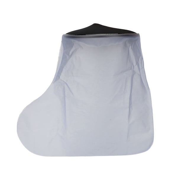 Cubierta De Ducha Para Pies, Impermeable, Apertura Elástica, Buen Sellado, Transparente, Amigable Con La Piel, Funda De Ducha Para Tobillo