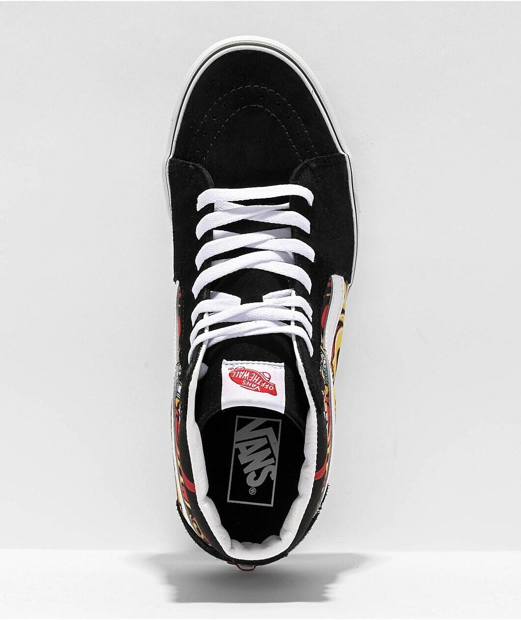 Vans SK8 Hi Santa Flame Black Men display picture 2