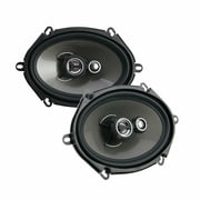 Soundstream AF.573 5x7” 2-Way Car Coaxial Speakers – 500W Max Power, Polypropylene Cone, 1” Dome Tweeter, 4-Ohm, Pair