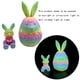 thumbnail image 3 of Juguete antiestrés de conejo de Pascua | Figura decorativa articulada impresa en 3D | Decoración de escritorio primaveral y festiva para niños y el hogar, 3 of 6