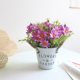thumbnail image 1 of Cubo de hierro con cuerda de cáñamo y margaritas retro, simulación de planta de bonsái, artesanía de flores falsas, decoración con maceta, 1 of 6