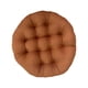 thumbnail image 5 of Cojín redondo para silla colgante, ligero, transpirable y multifuncional. café, 5 of 9