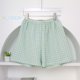 thumbnail image 3 of Pantalones cortos para mujer, con cuadros florales, cintura alta, pierna ancha, holgados, de algodón suave, informales, deportivos, de moda, para verano, 2023, 3 of 5