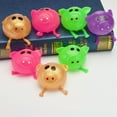 thumbnail image 3 of Trayknick Solid Color Pig Anti Stress Splat Water Ball Jello Decompression Squeeze Toy Golden, 3 of 13