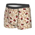 thumbnail image 5 of Goofa Valentine'S Day Rose Printed Men's Boxer Briefs Underwear, Moisture-Wicking Underwear, Trunk,Soft and Breathable Cotton Underwear-X-Large, 5 of 9
