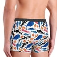 thumbnail image 3 of Goofa Cute Sea Animals Printed Men's Boxer Briefs Underwear, Moisture-Wicking Underwear, Trunk,Soft and Breathable Cotton Underwear-Medium, 3 of 9