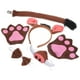 thumbnail image 4 of KAKOWELY juego de accesorios para disfraz de cerdo, diadema con orejas de cerdo, pajarita, cola, nariz y guantes., 4 of 5