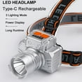 thumbnail image 6 of Headlamp Bright LED Rechargeable Flashlight Head Light NEW HOT Torch V8L7, 6 of 7