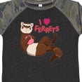 thumbnail image 4 of Inktastic I Love Ferrets Boys or Girls Toddler T-Shirt, 4 of 5