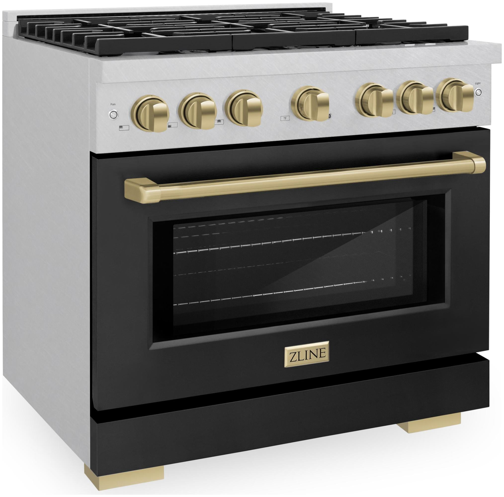Zline Sgrsz-Blm-36-Cb Autograph Edition 36" Wide 5.2 Cu. Ft. Free Standing Fingerprint