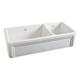 thumbnail image 2 of Rohl RC4018 Shaws Double Basin Farmhouse Sink, 2 of 2