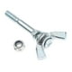 thumbnail image 3 of Piezas de repuesto para zancos de paneles de yeso, correa de banda para piernas, Kit de correa de fijación de piernas ajustable 1 Uds tornillo Cola Suela de zanco con tornillo para paneles de yeso, 3 of 8