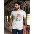 thumbnail image 2 of Mullet And Mustache T-Shirt Men -Image by Shutterstock, Male Medium, 2 of 4