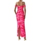 thumbnail image 2 of Vestido PRETTYGARDEN 2025 Verano Maxi Floral Hombros Descubiertos Rosa Talle S, 2 of 5