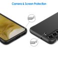 thumbnail image 7 of JETech Slim Fit Case for Samsung Galaxy S22 5G 6.1-Inch, Thin Phone Cover with Shock-Absorption and Carbon Fiber Design (Black), 7 of 7
