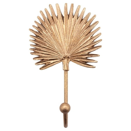 

American Luxurious Living Room Entrance Porch Key Bag Hook Leaf Wall Hanging Ornament Coat Hook Hanger