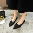 thumbnail image 6 of Sngxgn Women's Ballet Flats Comfortble Flat Shoes for Office Work Casual Dress Shoes(Black,41), 6 of 6
