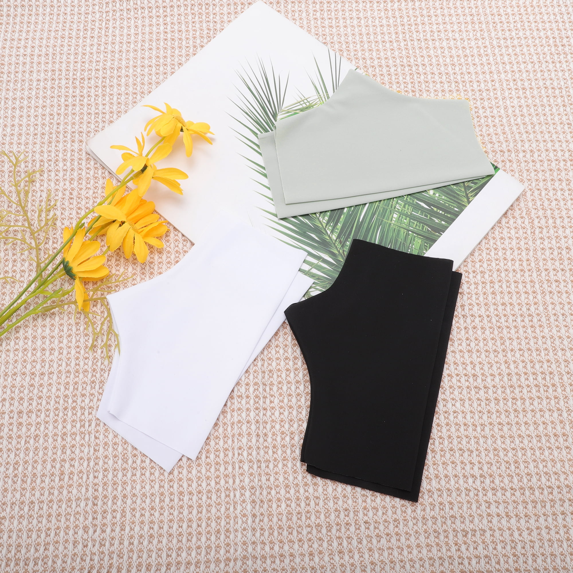 Unique Bargains Durable Sunprotection Manicure Gloves 1 Pair White