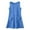 Blue, variant on REDARER Girls' Eyelet Knit Tank Dress with Pockets Casual Summer Sundress,11-14 Years