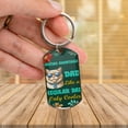 thumbnail image 3 of British Shorthair Dad Like a Regular Dad Only Cooler Happy Father's Day Stainless Steel Keychain Cat Lover Kitten Owner Gifts Collar Charm Tag Keyring - 02007, 3 of 5