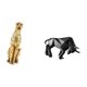 thumbnail image 5 of Escultura De Resina De Guepardo Dorado, Figura De Animal Moderna, Centro De Mesa Decorativo, Adorno Abstracto Para Oficina, Hogar, Entrada, Escritorio, Estante, 5 of 8