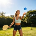 thumbnail image 7 of 1 Pc Blue 26 Holes Pickleball Ball, 2.8 Inch Blue Polymer Pickle Balls, Aerodynamic Stable Ball for Indoor & Outdoor Court, Recreational Sports Training & Backyard Game, 7 of 7