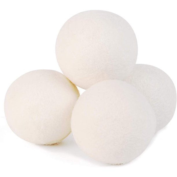 Wool Dryer Balls XL, Handmade Organic Dryer Balls Laundry Reusable