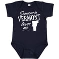 thumbnail image 3 of Inktastic Someone in Vermont Loves Me Boys or Girls Baby Bodysuit, 3 of 5
