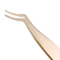 thumbnail image 4 of Pinza de pestañas Herramienta aplicadora de pinza de precisión profesional Fácil aplicación y eliminación de pestañas para salón de maquillaje Amigas dorado Baoblaze Pinza de pestañas, 4 of 5