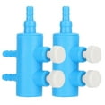 thumbnail image 1 of Distribuidor de tuberías de aire para acuario NikouMX Adaptador de bomba de oxígeno para tanque de peces 2 uds, 1 of 8