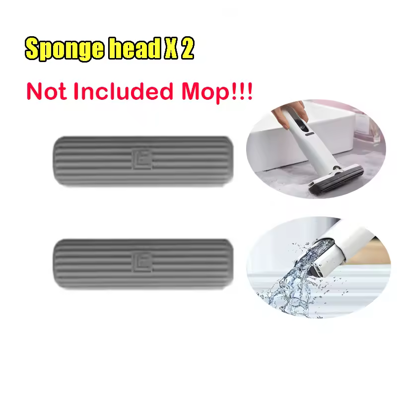 thumbnail image 1 of Inkcraft Powerful Squeeze Mini Mop – Folding Self-Squeezing Sponge Mop for Home, Desk,, 1 of 4