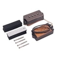 thumbnail image 1 of maskred 2 Pieces P-Bass Soundhole Pickups with Mounting Screws String Bridge Precision Replacement Parts Maintenance Kit Accessories, 1 of 6