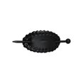 thumbnail image 1 of Oval Hair Pin with Edge Weaving - Black, 1 of 2