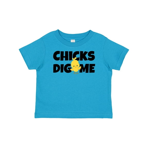 Inktastic Chicks Dig Me Boys Baby T-Shirt